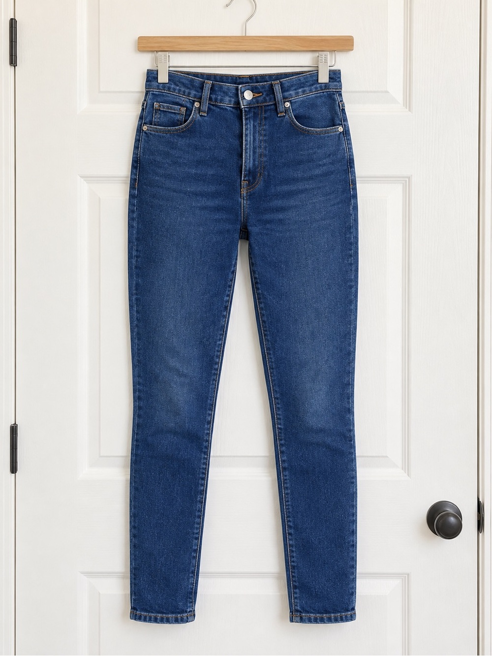 Everlane The Way High Skinny Jean 28 Crop Organic Cotton High Rise